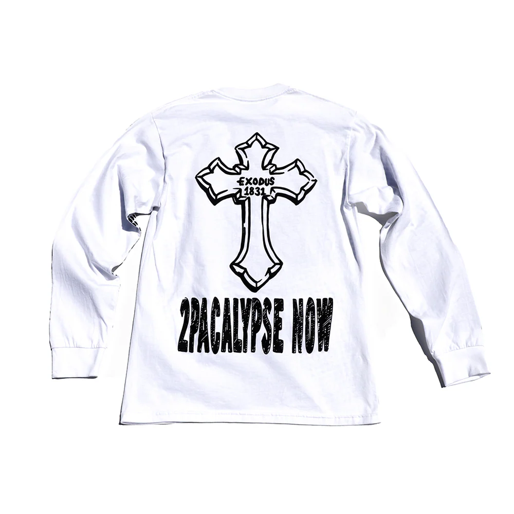 2Pac x Joshua Vides Tattoo Longsleeve - Image 4