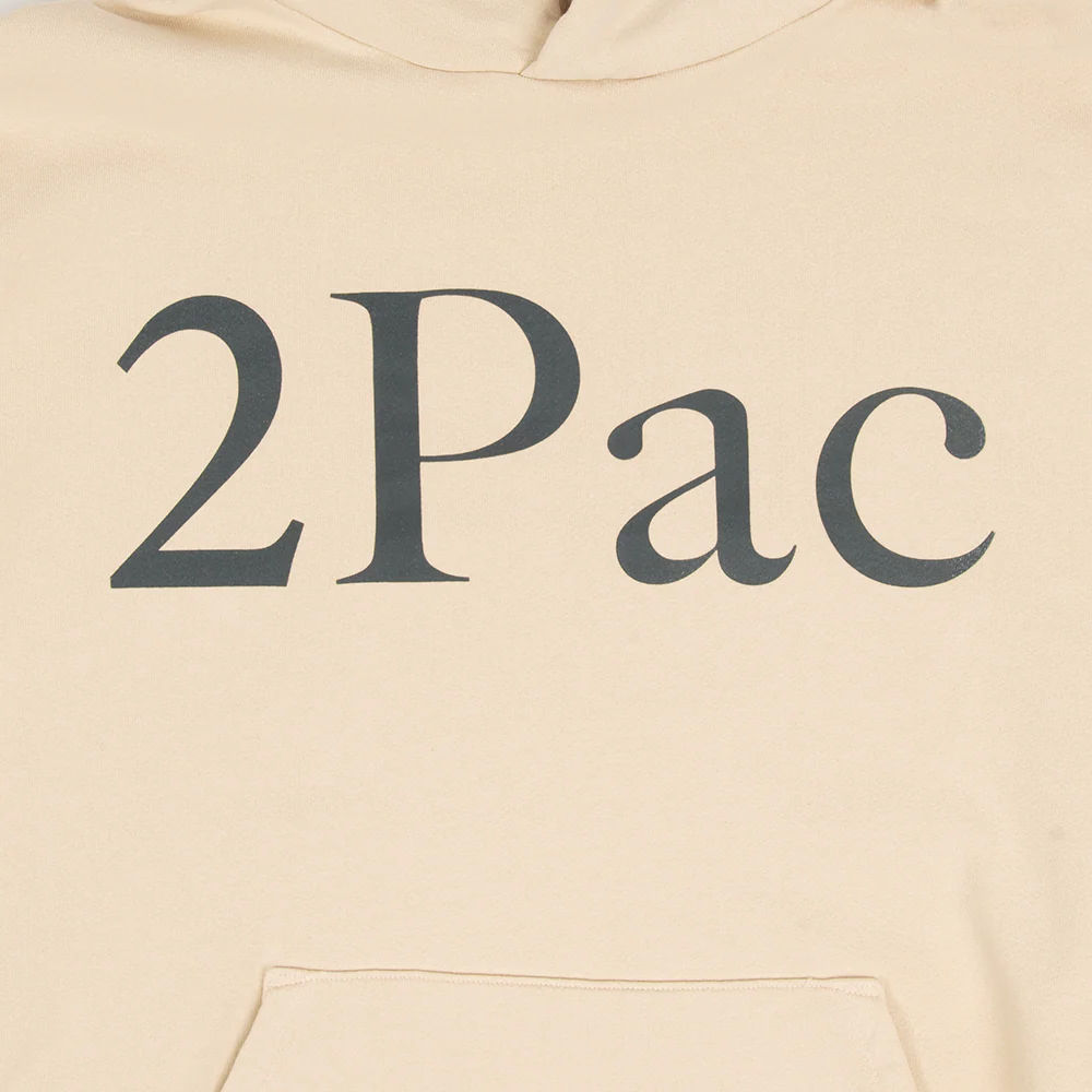 Fragment x 2Pac Light Khaki Hoodie - Image 6